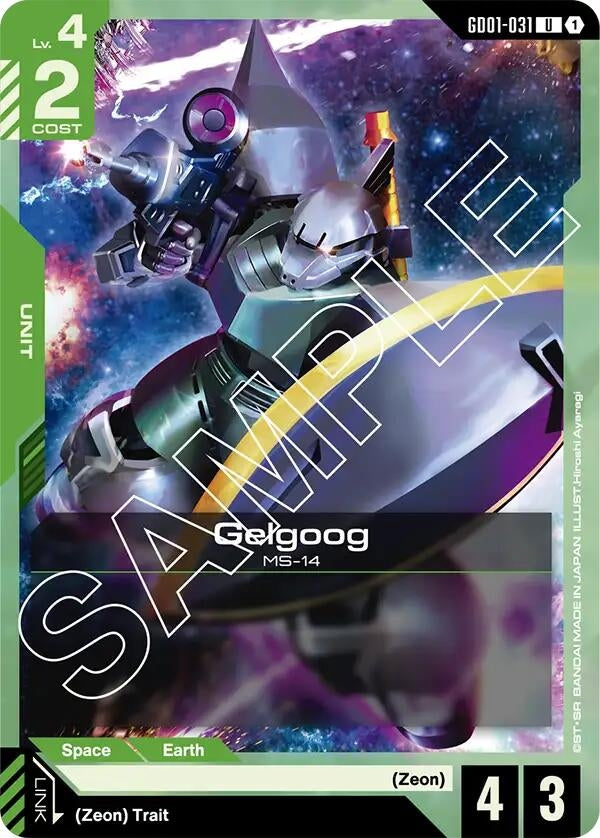 Image for Gelgoog (Newtype Rising) - Gundam Card Game