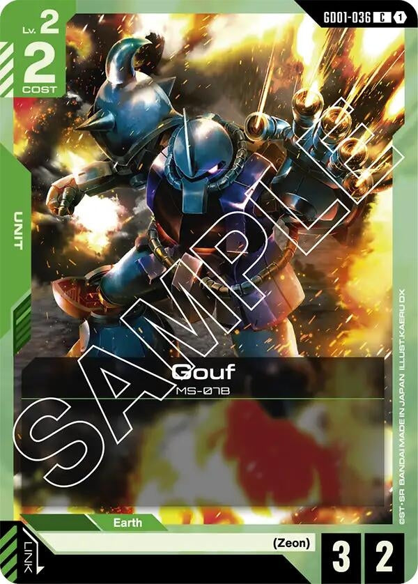 Image for Gouf (Newtype Rising) - Gundam Card Game