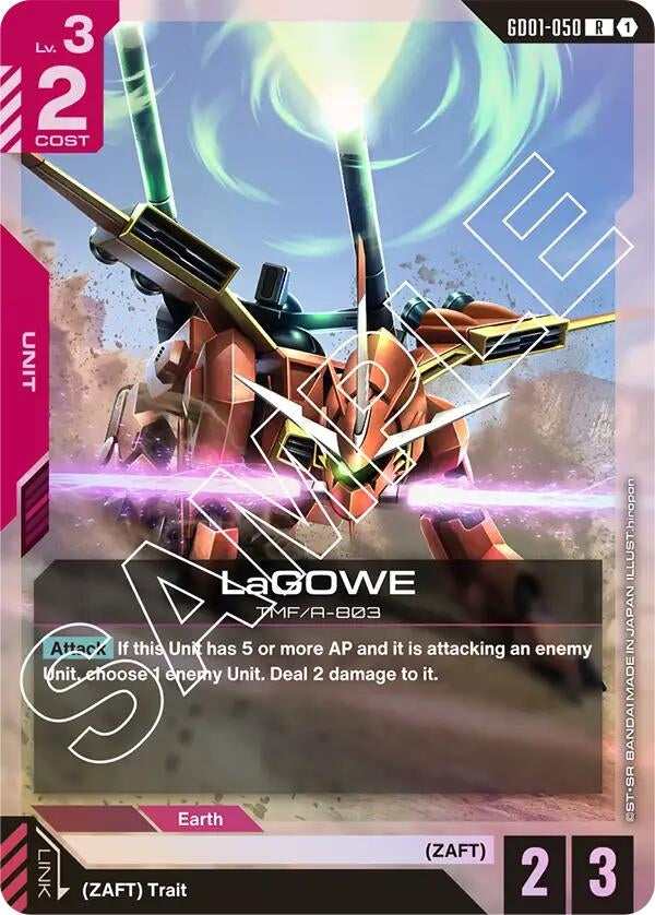 Image for LaGOWE (Newtype Rising) - Gundam Card Game