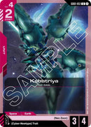 Image for Kshatriya (GD01-051) (Newtype Rising) - Gundam Card Game