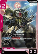 Image for Galluss-K (Newtype Rising) - Gundam Card Game