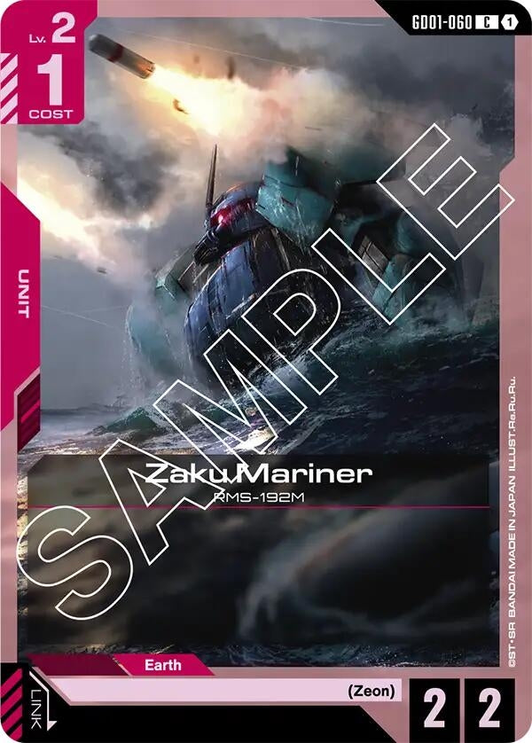 Image for Zaku Mariner (Newtype Rising) - Gundam Card Game