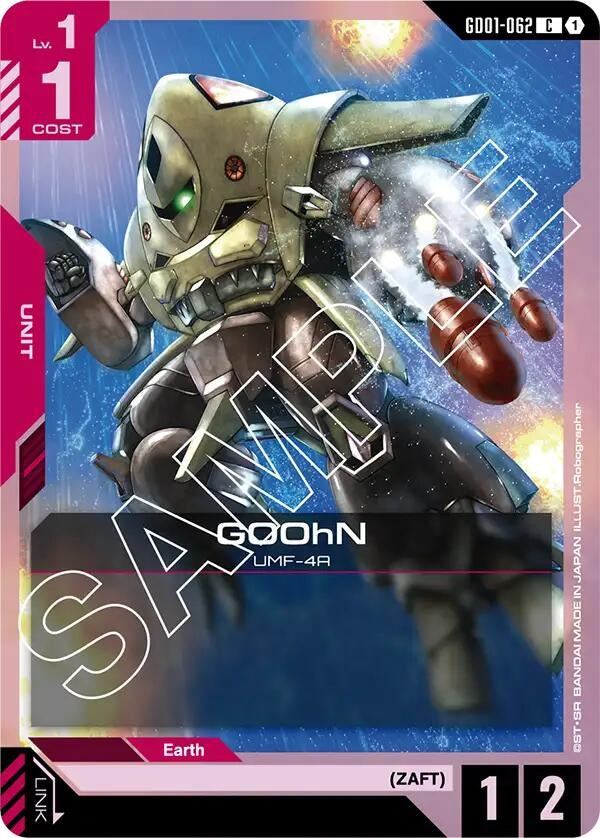 Image for GOOhN (Newtype Rising) - Gundam Card Game