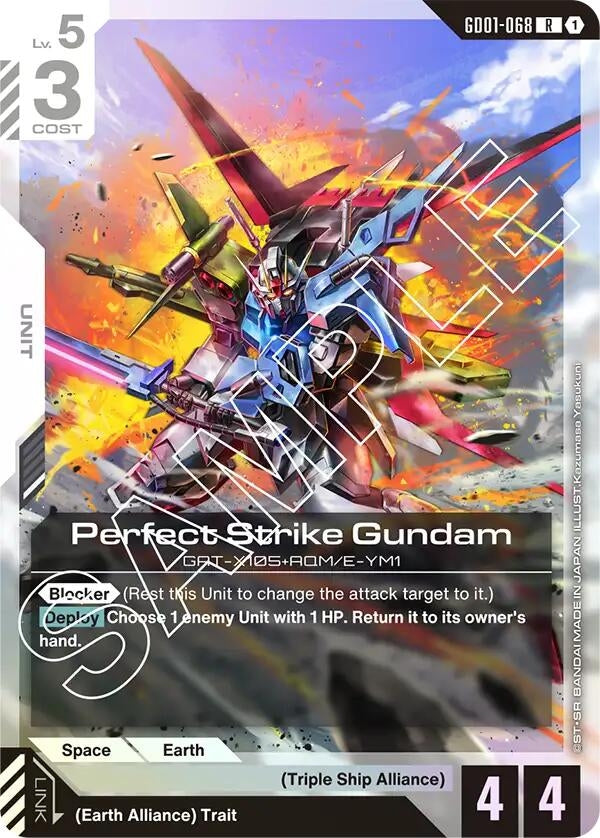 Image for Perfect Strike Gundam (Newtype Rising) - Gundam Card Game