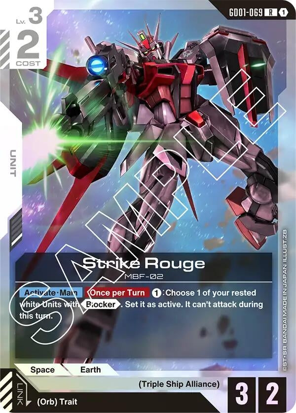 Image for Strike Rouge (Newtype Rising) - Gundam Card Game