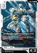 Image for Gundam Aerial (Mirasoul Flight Unit) (Newtype Rising) - Gundam Card Game