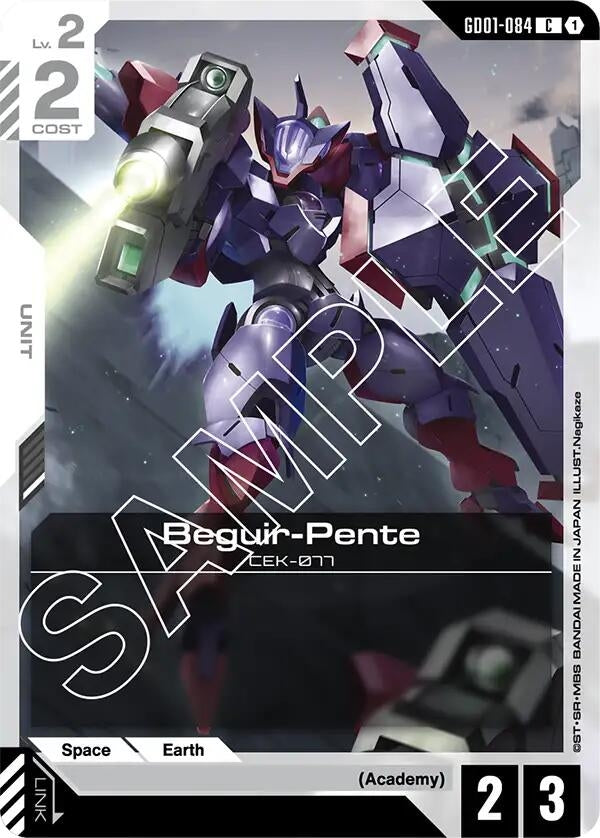 Image for Beguir-Pente (Newtype Rising) - Gundam Card Game