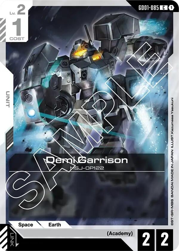 Image for Demi Garrison (Newtype Rising) - Gundam Card Game