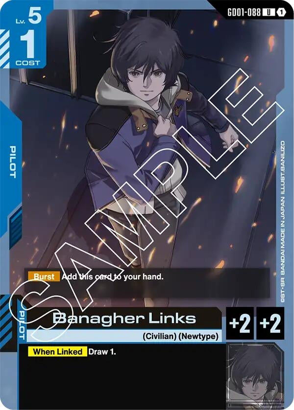 Image for Banagher Links (Newtype Rising) - Gundam Card Game