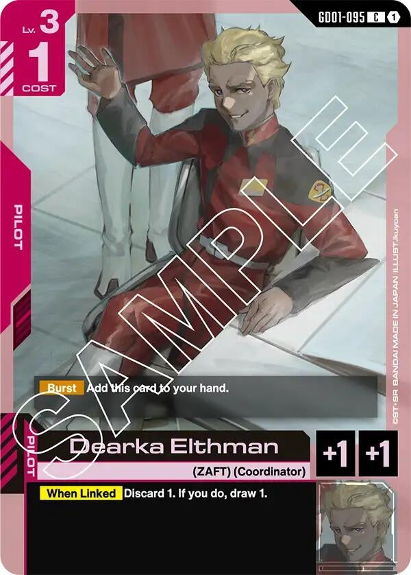 Image for Dearka Elthman (Newtype Rising) - Gundam Card Game