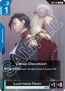 Image for Deep Devotion (Newtype Rising) - Gundam Card Game