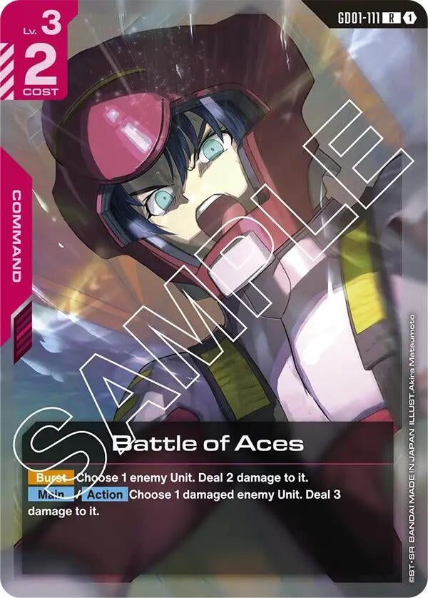 Image for Battle of Aces (Newtype Rising) - Gundam Card Game