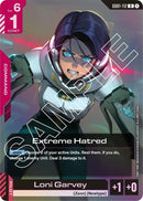 Image for Extreme Hatred (Newtype Rising) - Gundam Card Game