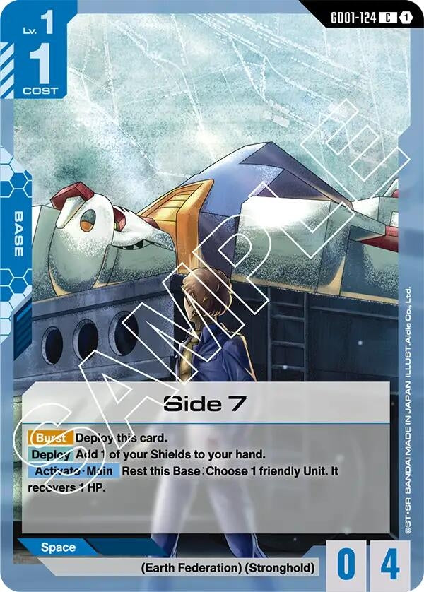 Image for Side 7 (Newtype Rising) - Gundam Card Game
