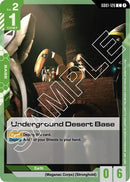 Image for Underground Desert Base (Newtype Rising) - Gundam Card Game