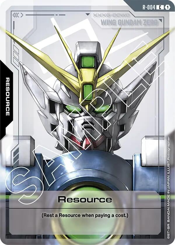 Image for Resource (R-004) (Newtype Rising) - Gundam Card Game