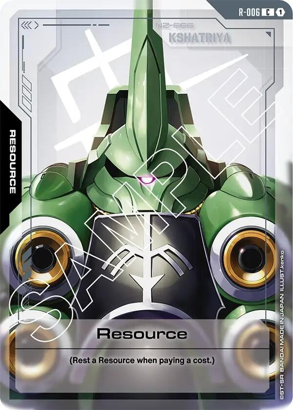 Image for Resource (R-006) (Newtype Rising) - Gundam Card Game