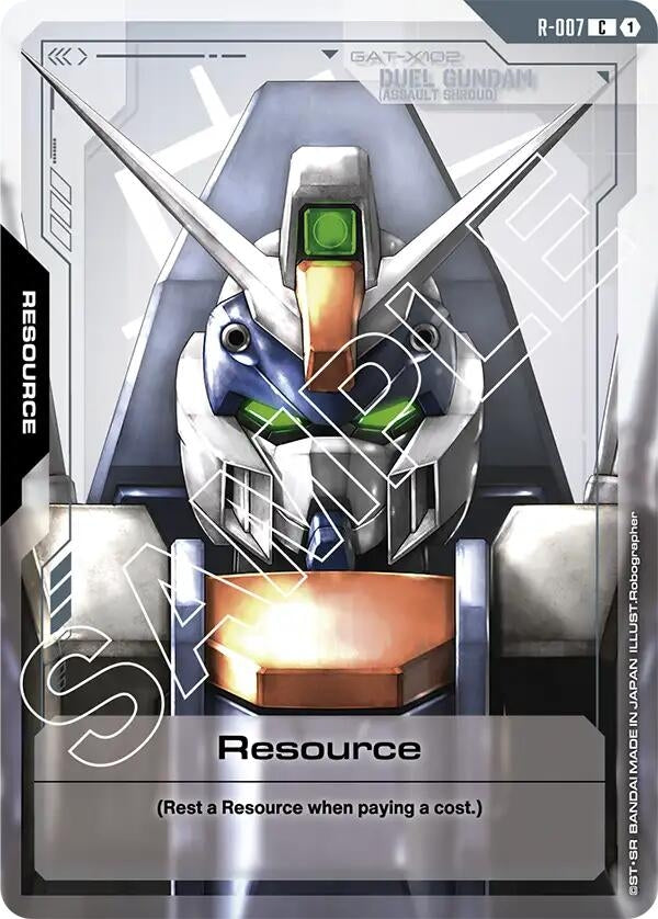 Image for Resource (R-007) (Newtype Rising) - Gundam Card Game