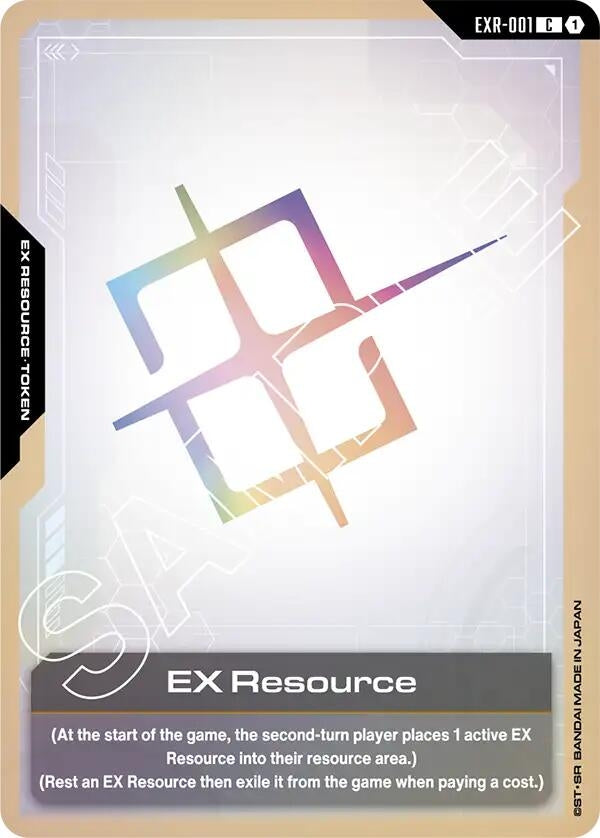 Image for EX Resource (Newtype Rising) - Gundam Card Game