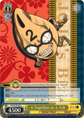 6 Together as 1, S.B (JJ/S66-E014b U) [JoJo's Bizarre Adventure: Golden Wind]