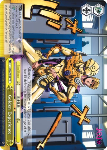 Golden Experience (JJ/S66-TE09 TD) [JoJo's Bizarre Adventure: Golden Wind]