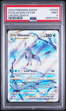 FA/GLACEON VSTAR CROWN ZENITH 2023 POKEMON SWORD AND SHIELD CROWN ZENITH PSA MINT 9