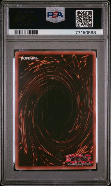 DARK MAGICIAN QCSE-ATTRIBUTE ERROR-ITA 2023 YU-GI-OH! LC01-LEGENDARY COLLECTION: 25TH ANNIVERSARY EDITION PSA MINT 9