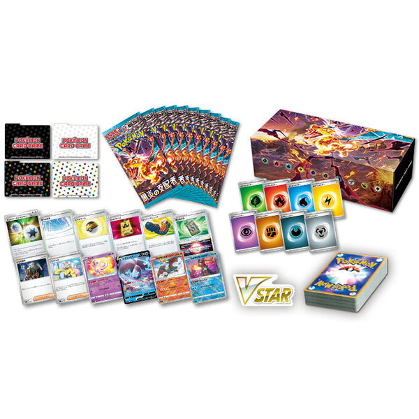 POKÉMON CARD GAME SCARLET & VIOLET Deck Build BOX RULER OF THE BLACK FLAME SV3