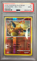 ***PSA9*** 2009 POKEMON PLATIMUM ARCEUS CHARIZARD REV. FOIL  1/99