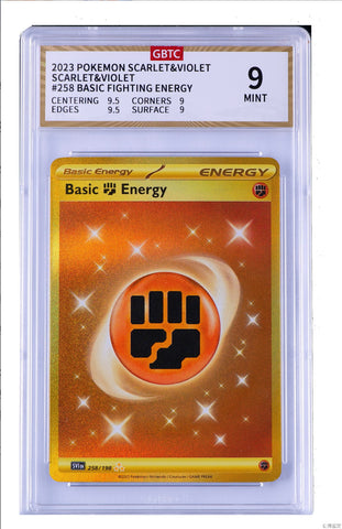 ***GBTC9*** 2023 POKEMON SCARLET & VIOLET BASIC FIGHTING ENERGY 258/198