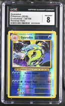 ***CGC8*** 2016 POKEMON XY EVOLUTIONS GYARAODS REVERSE HOLO 34/108