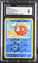 ***CGC9*** 2020 POKEMON SWSH REBEL CLASH MAGIKARP REVERSE HOLO 039/192