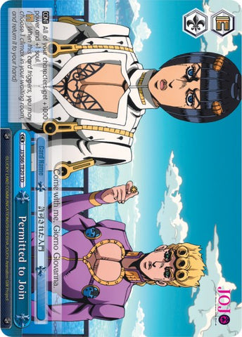 Permitted to Join (JJ/S66-TE20 TD) [JoJo's Bizarre Adventure: Golden Wind]