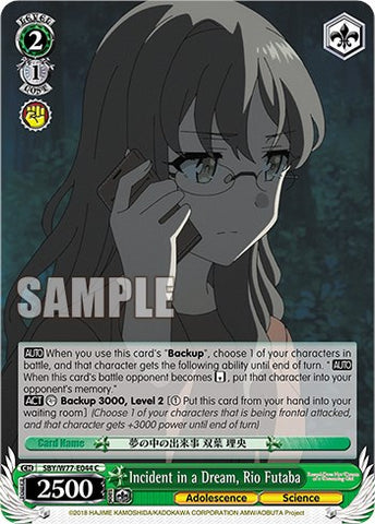 Incident in a Dream, Rio Futaba [Rascal Does Not Dream of a Dreaming Girl]