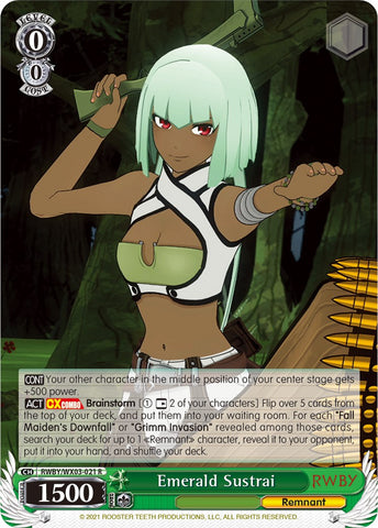 Emerald Sustrai (RWBY/WX03-021 R) [RWBY]