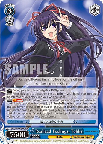 Realized Feelings, Tohka [Date A Live Vol.2]