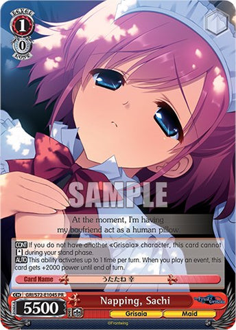 Napping, Sachi (Foil) [The Fruit of Grisaia]