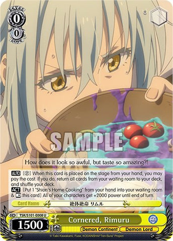 Cornered, Rimuru [That Time I Got Reincarnated as a Slime Vol.3]