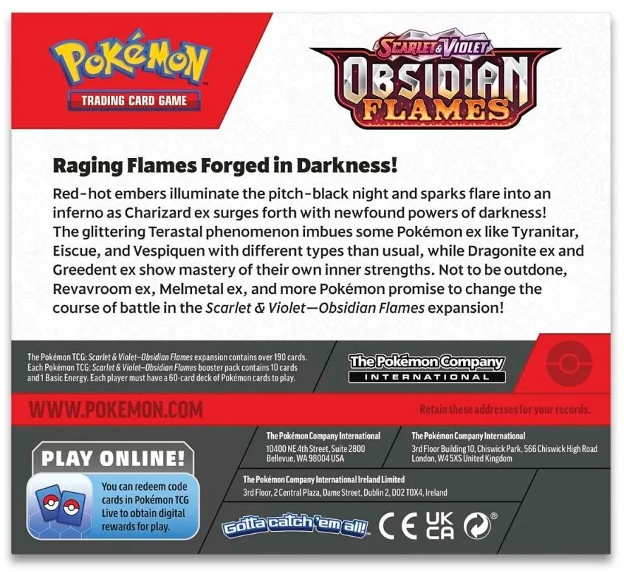Scarlet & Violet: Obsidian Flames