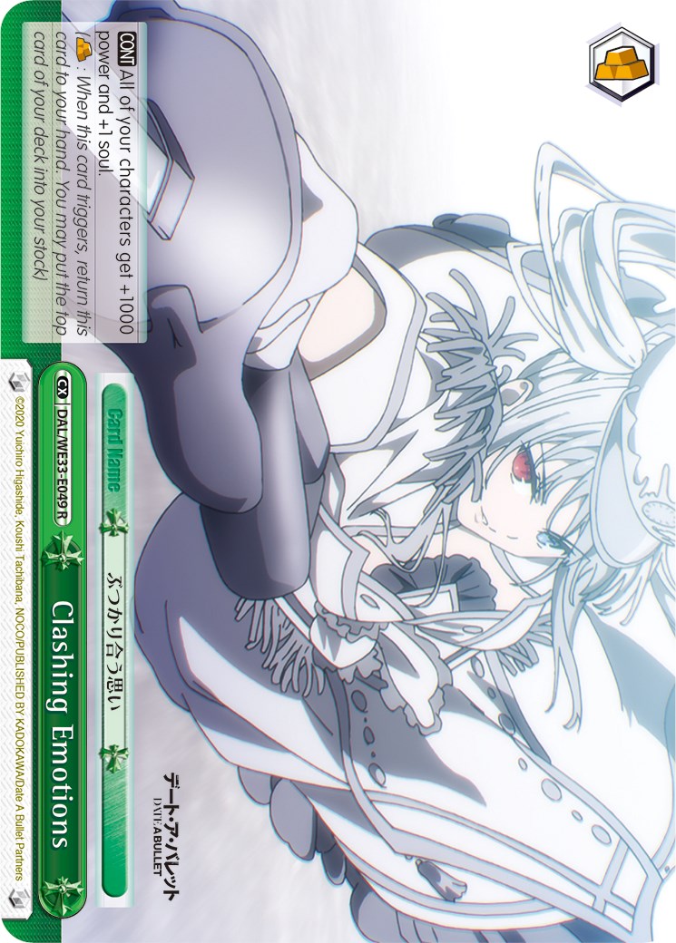 Clashing Emotions (DAL/WE33-E049 R) (Parallel Foil) [Date A Bullet]