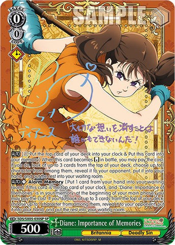 Diane: Importance of Memories (SP) [The Seven Deadly Sins: Revival of The Commandments]