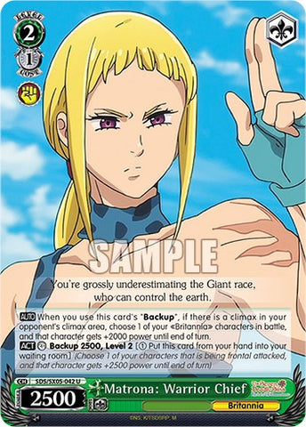 Matrona: Warrior Chief [The Seven Deadly Sins: Revival of The Commandments]