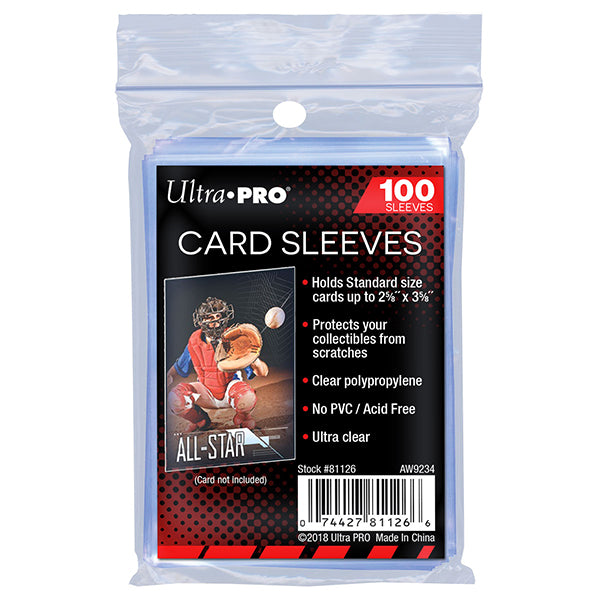 CARD SLEEVES 100ct - Penny Sleeves