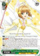 Cardcaptor Sakura: RECORD (CCS/WX01-034 RR) [Cardcaptor Sakura: Clear Card]