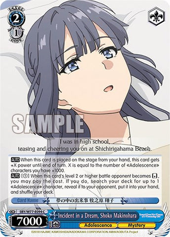 Incident in a Dream, Shoko Makinohara [Rascal Does Not Dream of a Dreaming Girl]