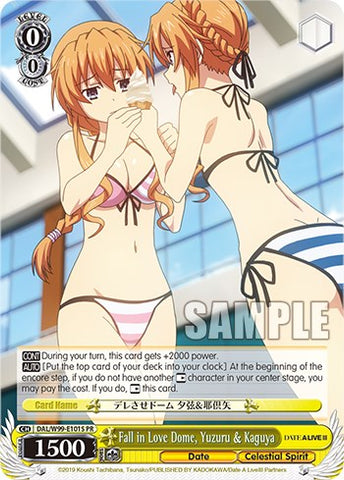 Fall in Love Dome, Yuzuru & Kaguya (Foil) [Date A Live Vol.2]