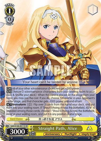 Straight Path, Alice [Sword Art Online Animation 10th Anniversary]